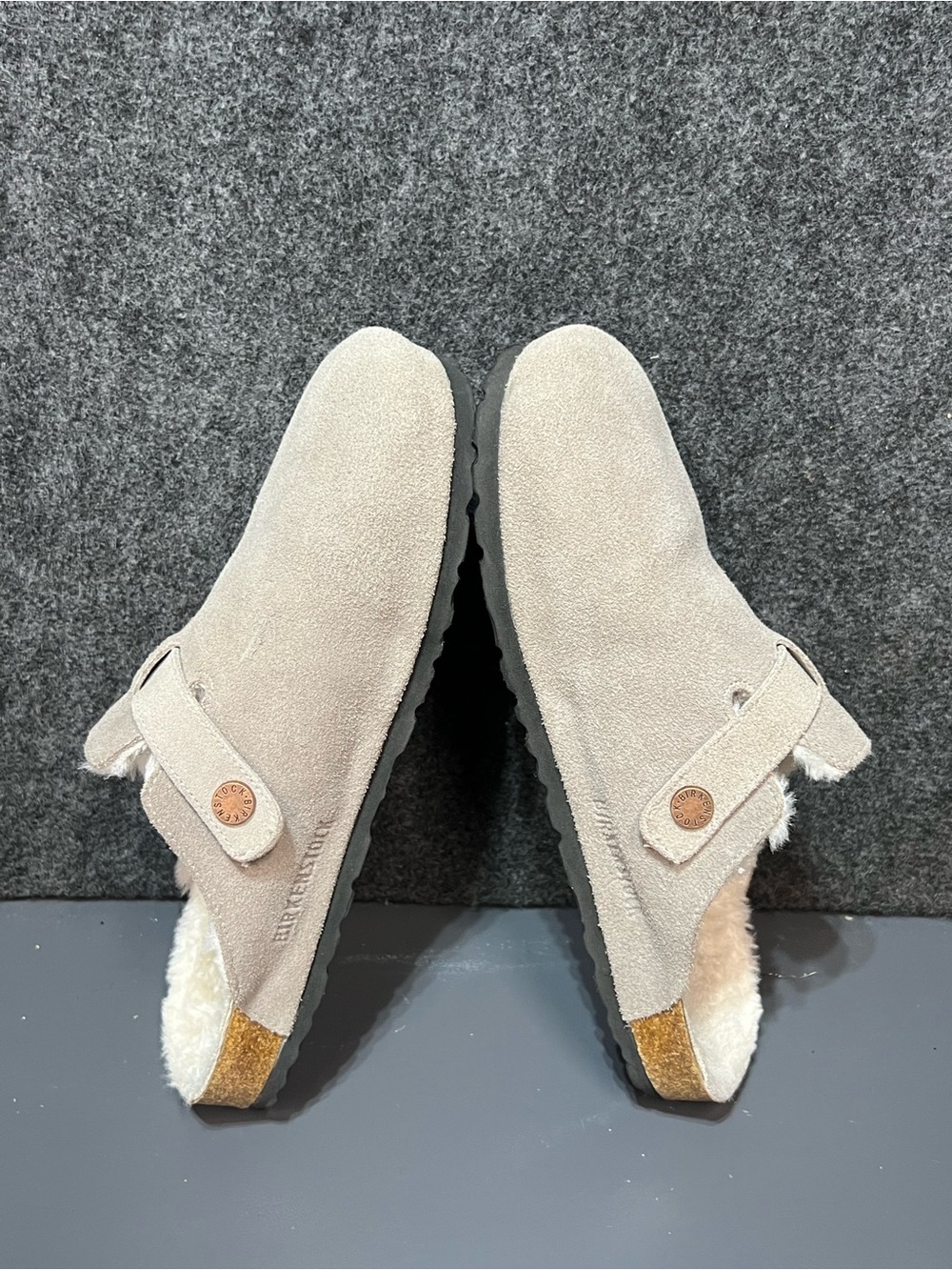 Birkenstock Boston Shearling-Lined suede clogs Women’s Size 40 (9-9.5) - Picture 11 of 13